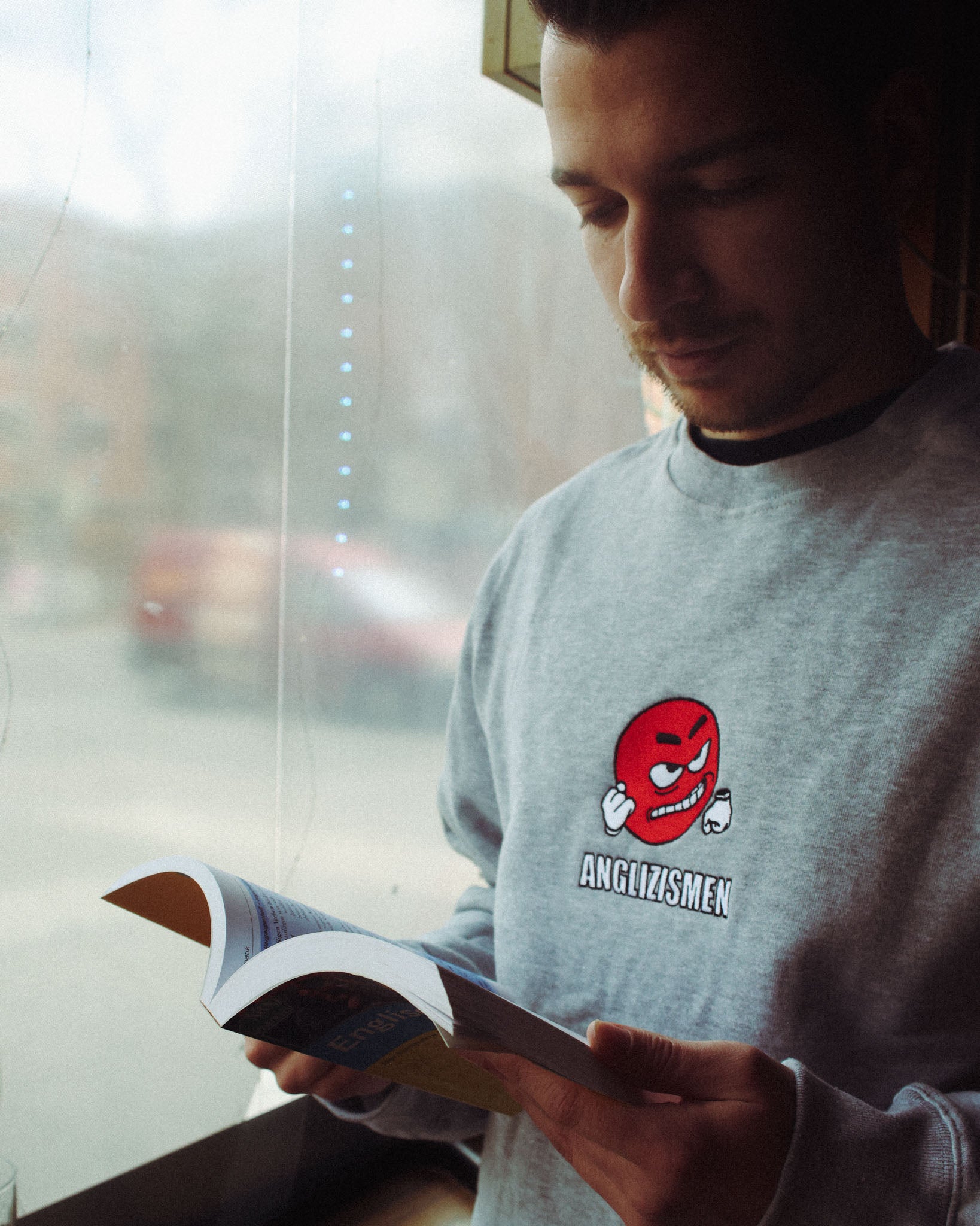 Anglizismen Premium Sweatshirt