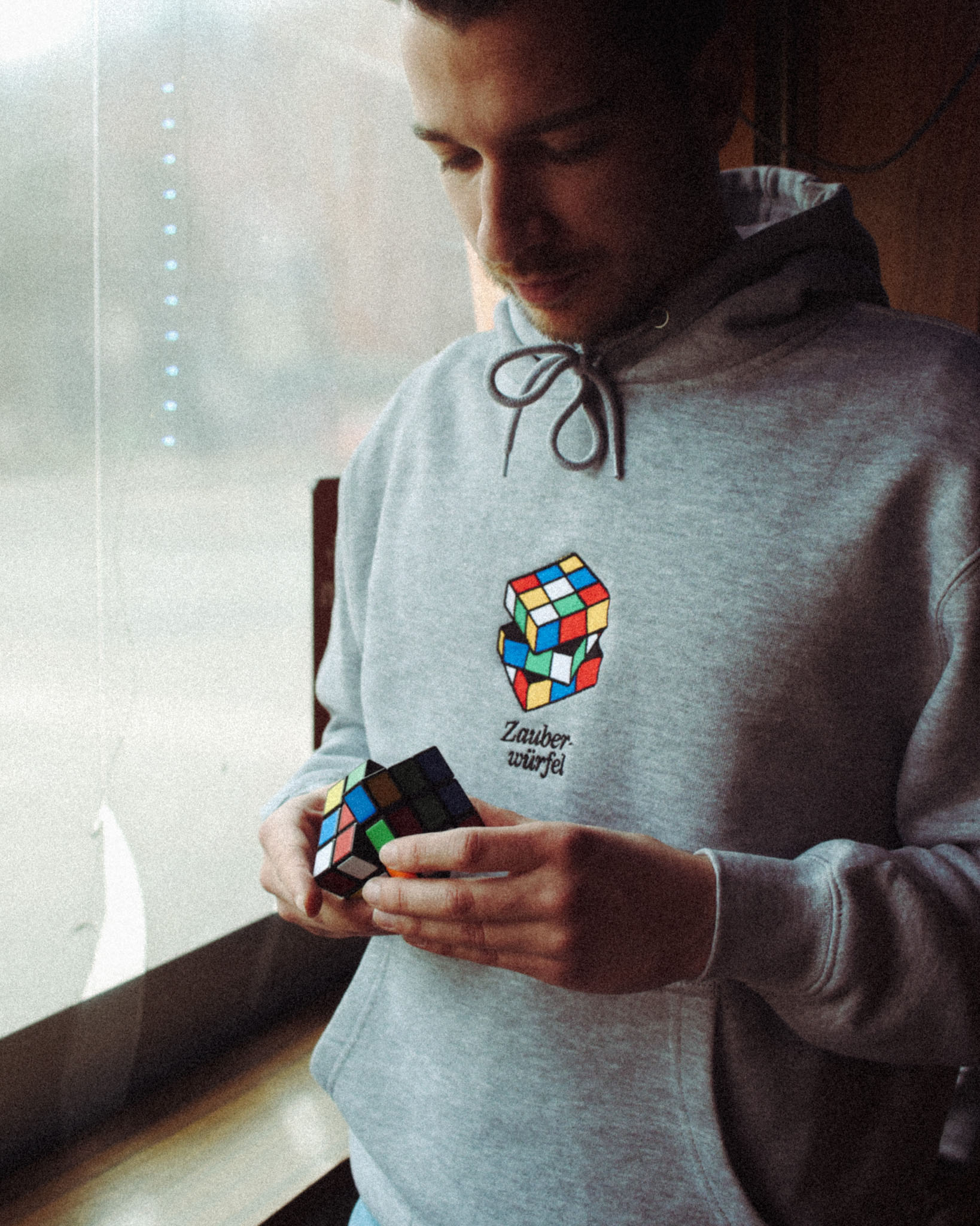 Zauberwürfel Premium Hoodie