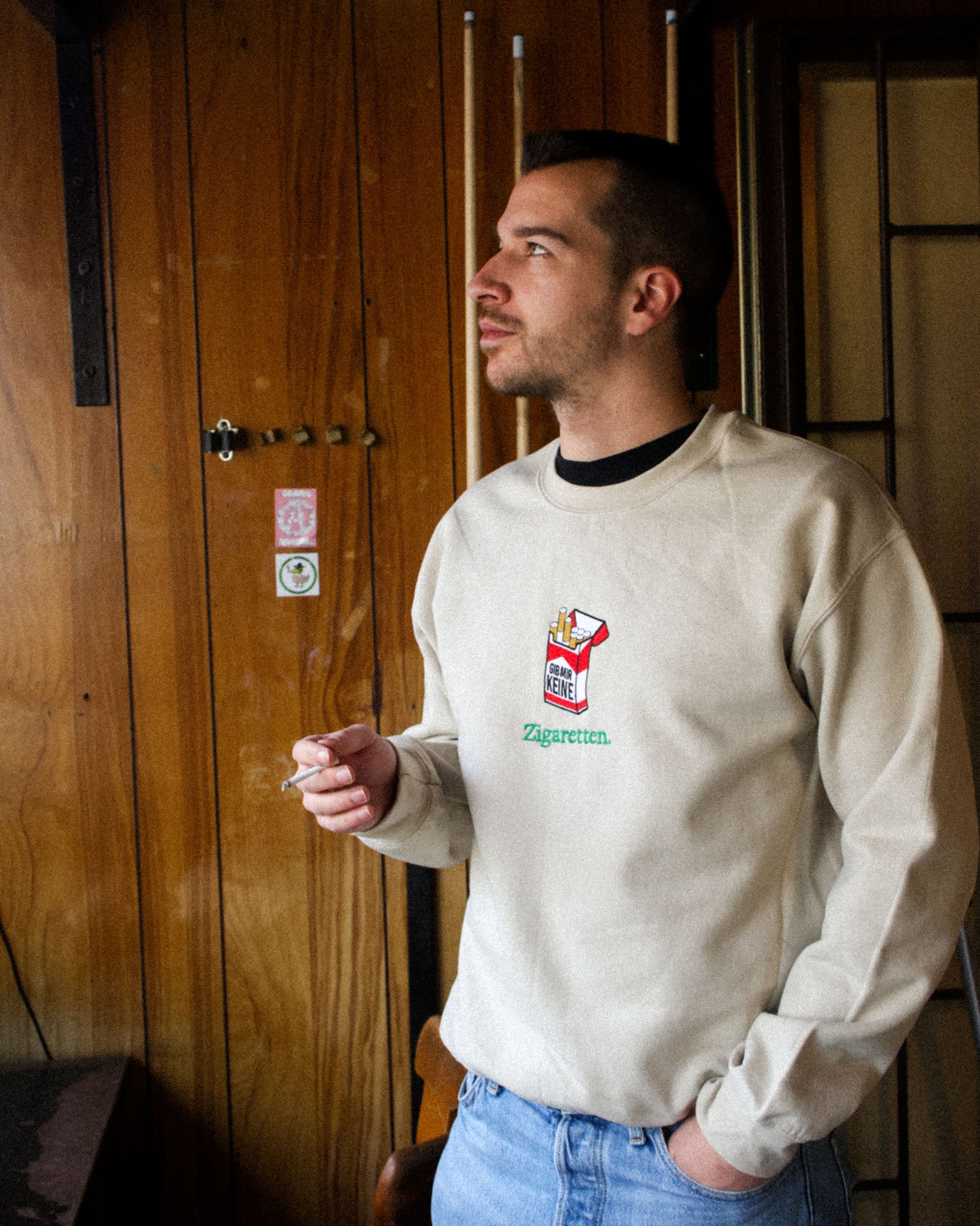 Zijaretten Premium Sweatshirt